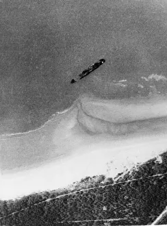 Sunk Prints: An enemy freighter of about 6000 tons destroyed destroyed by an RAF Royal Air Force mine