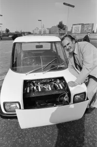 The Enfield Electric Car Road Test by Sunday Mirror reporter Roy Spicer