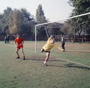 Enggland team training session ahead of their international match against Belgium