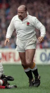 England and Bath prop Gareth Chilcott seen here about to join a maul during the Wales v