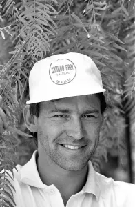 World Cup Prints: England captain Bryan Robson in relaxed mood at the Cima Club in Monterrey