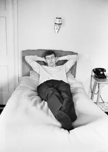 00351 Prints: England football players relaxing at their base in Hendon during the 1966 World Cup