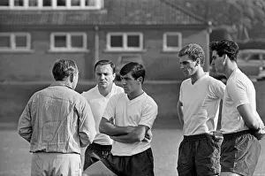 00808 Prints: England football team training session at Roehampton ahead of the international friendly