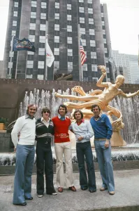 00488 Prints: The England football team in the USA during the countrys bi-centennial year