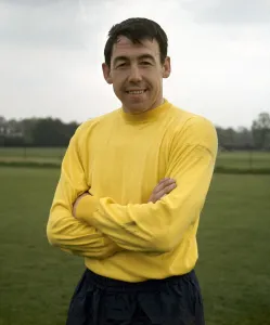 England footballer Gordon Banks during training at Roehampton May 1966