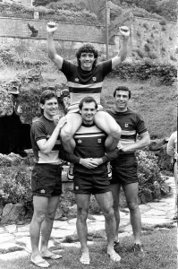 Relaxation Prints: England footballers at the team hotel during the 1982 World Cup Finals in Spain
