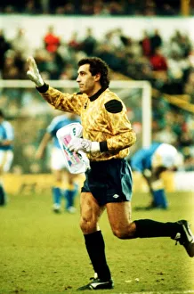 England goalkeeper Peter Shilton at his International Farewell match at White Hart Lane