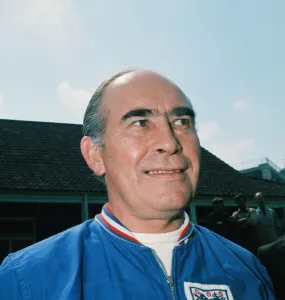 England manager Alf Ramsey pictured during a training session. May 1973