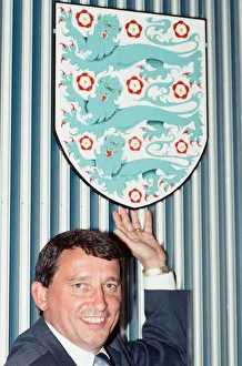 England manager Graham Taylor at a press conference after his appointment