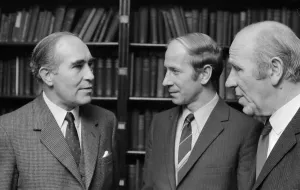 Suits Prints: England manager Sir Alf Ramsey (left) Manchester United