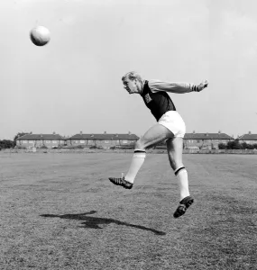England player Bobby Moore August 1962 in action West ham United Training