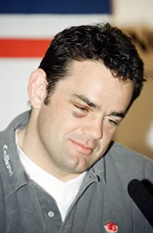 England Rugby Captain Will Carling during a press conference where he confirmed that he