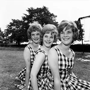 England Sisters celebrate their chart success: The Sisters from left: Hazel, 18, Julie