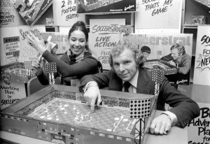 England skipper Bobby Moore with 26 year old Nova Western A West Ham supporter playing