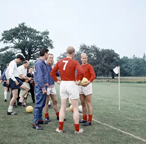 Exercise Prints: England team training session at Lilleshall ahead of the 1966 World Cup tournament