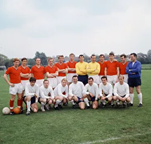 England team training session at Roehampton ahead of their match against Yugoslavia