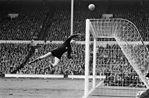 Dramatic Prints: England v Hungary international football match at Wembley Stadium