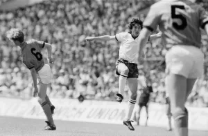 England v Netherlands Schoolboy International at Wembley Stadium, Saturday 9th June 1984