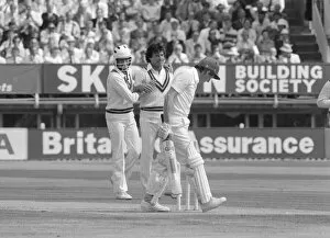 Images Dated 1st August 1982: England v Pakistan, 1982, 1st Test Edgbaston, Birmingham 29, 30, 31 July