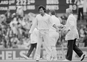 Images Dated 11th August 1987: England v Pakistan, 1987, 5th Test Kennington Oval, London 6, 7, 8, 10