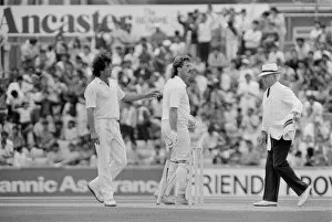 Images Dated 11th August 1987: England v Pakistan, 1987, 5th Test Kennington Oval, London 6, 7, 8, 10