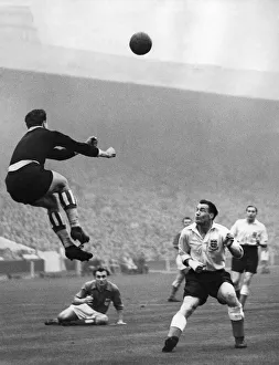 Yugoslavia Prints: England v. Rest of the World International Soccer match at Wembley