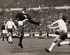England v Scotland football international Wembly Stadium 1971 Hugh Curran Scotland