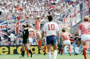 England v Soviet Union 1-3 1988 European Championships, Hanover Germany Group Match B