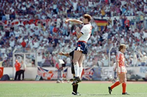 00757 Prints: England v Soviet Union 1-3 1988 European Championships, Hanover Germany Group Match B