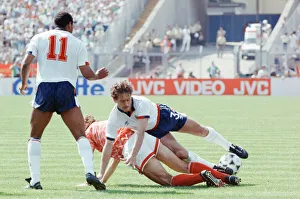 00757 Prints: England v Soviet Union 1-3 1988 European Championships, Hanover Germany Group Match B