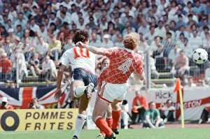 00757 Prints: England v Soviet Union 1-3 1988 European Championships, Hanover Germany Group Match B