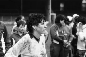 00354 Prints: England v Sweden, European Competition for Womens Football, Final 2nd Leg, at Luton