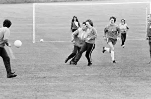 Images Dated 2nd December 2020: England Womens Football Team, pictured during training session, 25th May 1984