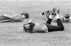 England Womens Football Team, pictured during training session ahead of their
