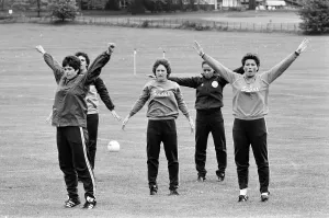 England Womens Football Team, pictured during training session ahead of their