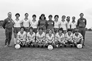 England Womens Football Team, pictured during training session ahead of their