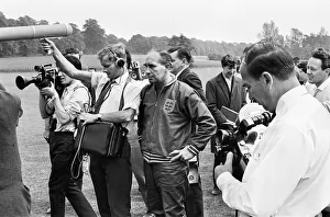 England World Cup squad at Lilleshall ahead of the tournament
