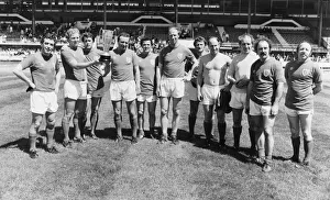 England World Cup Winners XI vs Thames TV All Stars XI. At White City