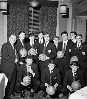 England Youth Team, Winners of the Junior World Cup, 24th April 1963