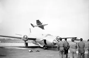 English Electric Canberra B6 Bomber Aircraft 12th March 1956