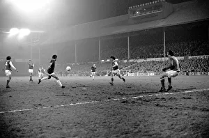 English FA Cup fifth round 2nd replay at Filbert Street. Leicester City 0 v Arsenal 1