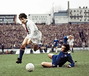 Tackle Prints: English FA Cup Fifth Round match at Stamford Bridge Chelsea 2 v Crystal Palace 3