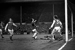 English FA Cup Fifth Round Replay Leicester City 1 v Arsenal 1 Action