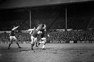English FA Cup Fifth Round Replay Leicester City 1 v Arsenal 1 Action