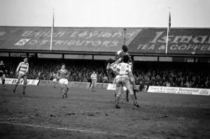 English FA Cup match. Blackpool 0 v Queens Park Rangers 0. January 1982 MF05-17-001