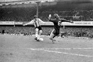 English FA Cup match at The Dell Southampton 1 v Chelsea 1