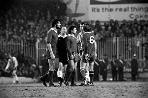 English FA Cup match at The Dell Southampton 1 v Chelsea 1