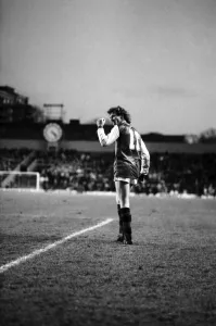English FA Cup match at Highbury. Arsenal 2 v Bolton Wanderers 1