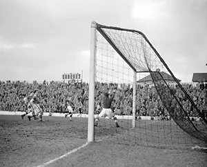 English FA Cup match. Notts County 1 v Chelsea 0. Action from the match