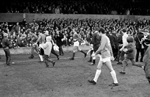 English FA Cup match at Portman Road Ipswich Town 0 v Manchester United 1